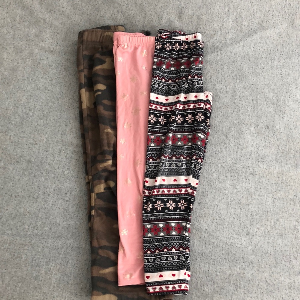 COPY - 🧋Bundle 3 for $10– 3 pairs of Girls pants size 7